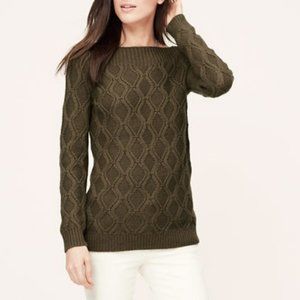 LOFT Ballet Boatneck Sweater - Small, Like New!